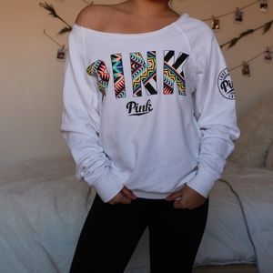 ♡PINK SLOUCHY SWEATSHIRT♡